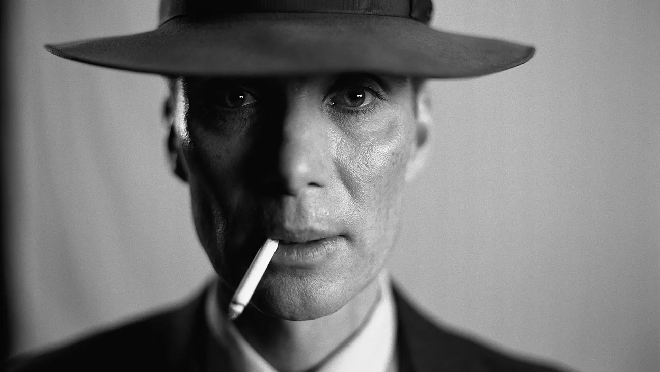 Cillian Murphy as J. Robert Oppenheimer in Oppenheimer